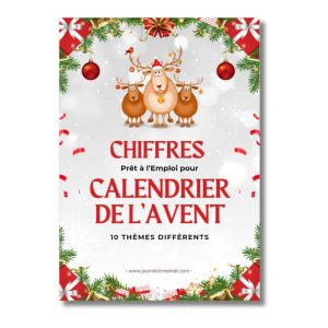 Planches De Chiffres Pour Calendrier De Lavent Boutique De