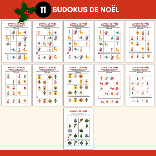 cahier d'activités de noel