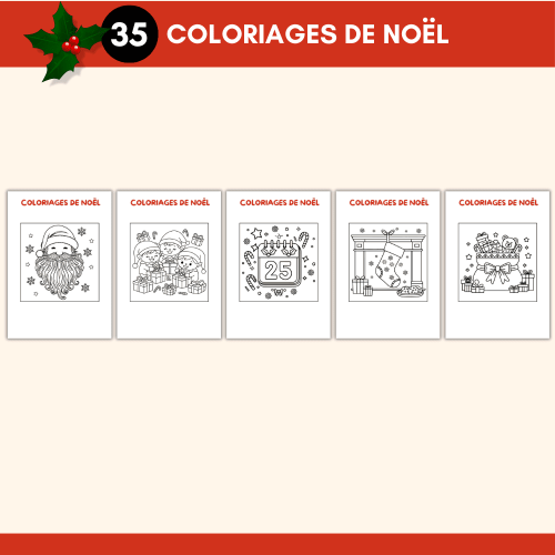 cahier d'activités de noel