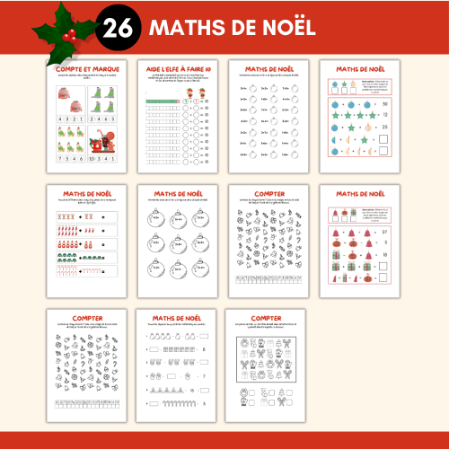 cahier d'activités de noel