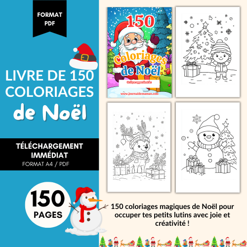 coloriages de noel à imprimer