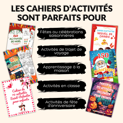 cahier d'activités enfants