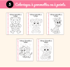 cahier d'activités Saint-Valentin coloriages à gommettes